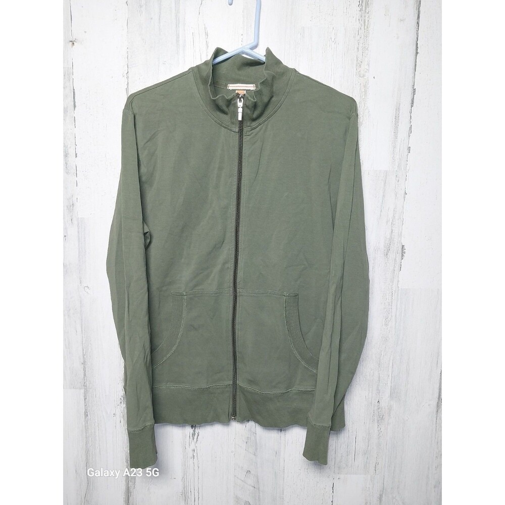 Lucy Active Tech Zip Up Olive Green Size XL Athletic Jacket